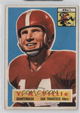 1956 Topps - [Base] #86 - Y.A. Tittle