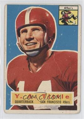 1956 Topps - [Base] #86 - Y.A. Tittle [Poor to Fair]