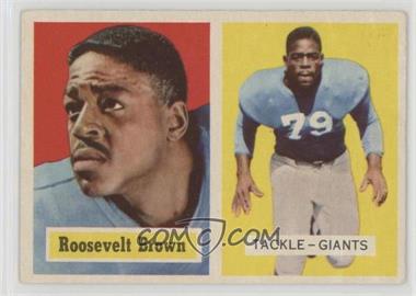 1957 Topps - [Base] #11 - Rosey Brown [Good to VG‑EX]