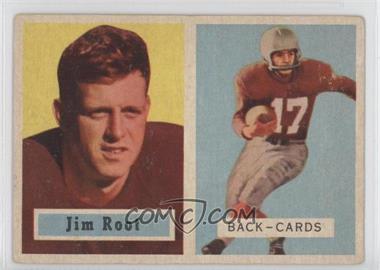 1957 Topps - [Base] #112 - Jim Root [Good to VG‑EX]