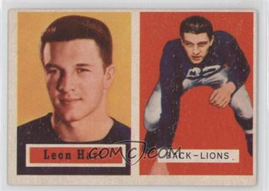 1957 Topps - [Base] #118 - Leon Hart