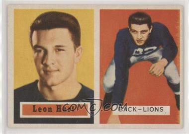 1957 Topps - [Base] #118 - Leon Hart