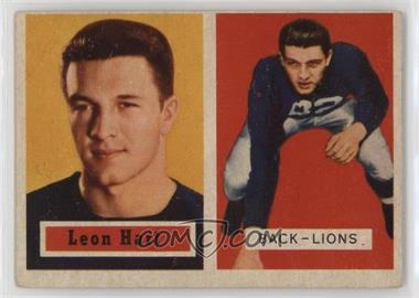 1957 Topps - [Base] #118 - Leon Hart