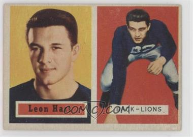 1957 Topps - [Base] #118 - Leon Hart