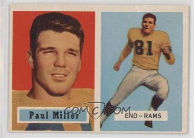 1957 Topps - [Base] #120 - Paul Miller