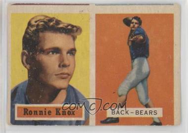 1957 Topps - [Base] #149 - Ronnie Knox [Poor to Fair]