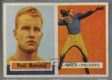 1957 Topps - [Base] #151 - Paul Hornung [Poor to Fair]