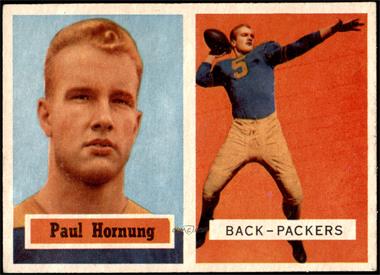 1957 Topps - [Base] #151 - Paul Hornung [NM+]
