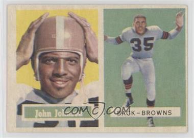 1957 Topps - [Base] #16 - John Henry Johnson (John on Card)