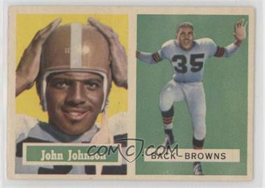 1957 Topps - [Base] #16 - John Henry Johnson (John on Card)