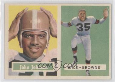 1957 Topps - [Base] #16 - John Henry Johnson (John on Card)