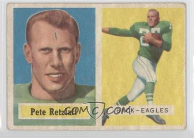 1957 Topps - [Base] #2 - Pete Retzlaff