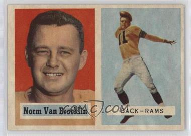 1957 Topps - [Base] #22 - Norm Van Brocklin