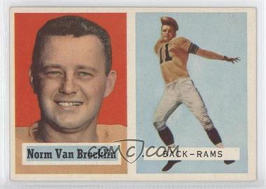 1957 Topps - [Base] #22 - Norm Van Brocklin