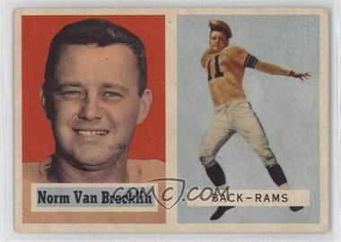 1957 Topps - [Base] #22 - Norm Van Brocklin