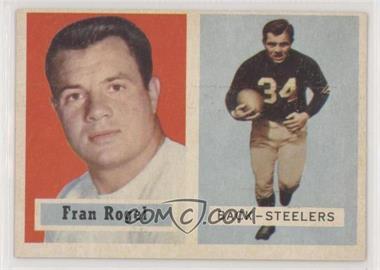 1957 Topps - [Base] #27 - Fran Rogel