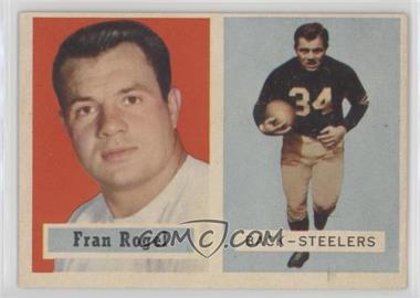 1957 Topps - [Base] #27 - Fran Rogel