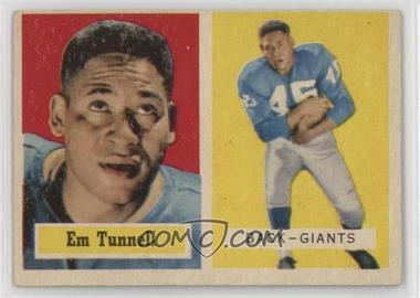 1957 Topps - [Base] #35 - Emlen Tunnell