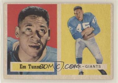 1957 Topps - [Base] #35 - Emlen Tunnell