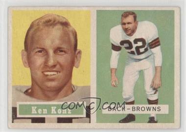 1957 Topps - [Base] #52 - Ken Konz