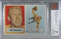 Will Sherman (Name on Front) [BVG 7 NEAR MINT]