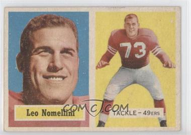 1957 Topps - [Base] #6 - Leo Nomellini