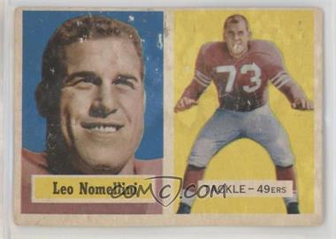 1957 Topps - [Base] #6 - Leo Nomellini [Poor to Fair]