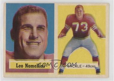 1957 Topps - [Base] #6 - Leo Nomellini [Poor to Fair]