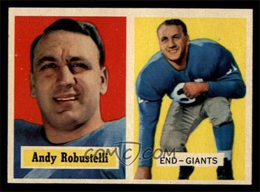 1957 Topps - [Base] #71 - Andy Robustelli [EX MT]