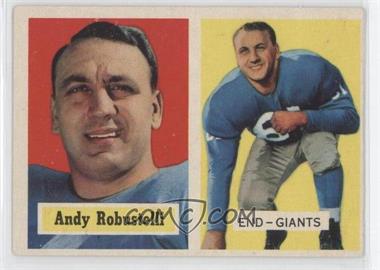 1957 Topps - [Base] #71 - Andy Robustelli
