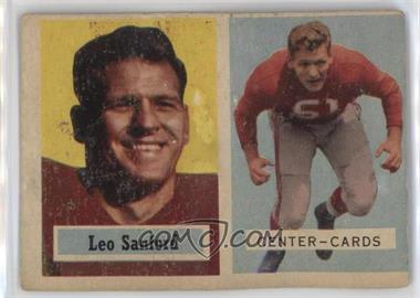 1957 Topps - [Base] #74 - Leo Sanford [Poor to Fair]