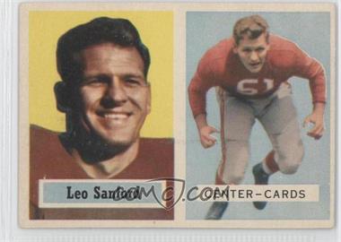 1957 Topps - [Base] #74 - Leo Sanford