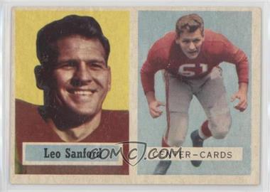 1957 Topps - [Base] #74 - Leo Sanford