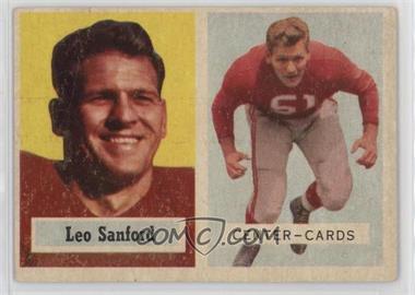1957 Topps - [Base] #74 - Leo Sanford