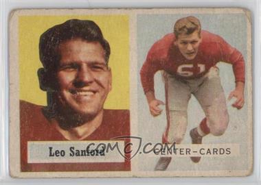 1957 Topps - [Base] #74 - Leo Sanford [COMC RCR Poor]