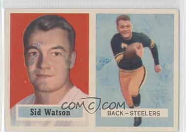 1957 Topps - [Base] #75 - Sid Watson