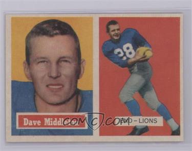 1957 Topps - [Base] #8 - Dave Middleton [COMC RCR Near Mint]