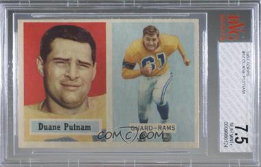 1957 Topps - [Base] #87 - Duane Putnam [BVG 7.5 NEAR MINT+]