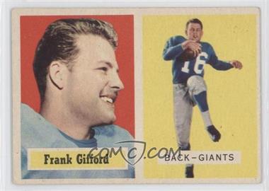 1957 Topps - [Base] #88 - Frank Gifford