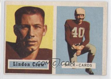 1957 Topps - [Base] #91 - Lindon Crow