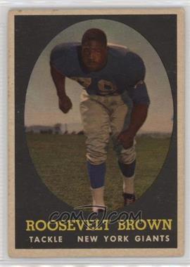 1958 Topps - [Base] #102 - Rosey Brown