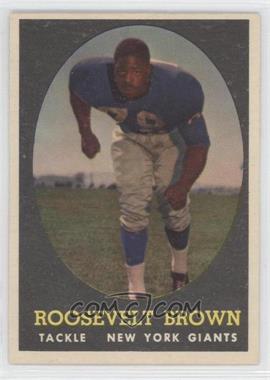 1958 Topps - [Base] #102 - Rosey Brown