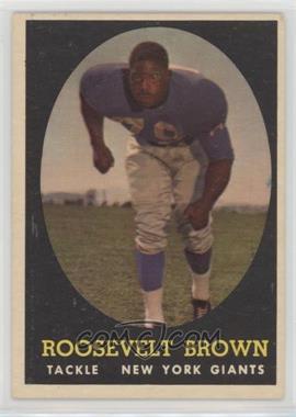 1958 Topps - [Base] #102 - Rosey Brown