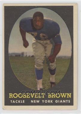 1958 Topps - [Base] #102 - Rosey Brown