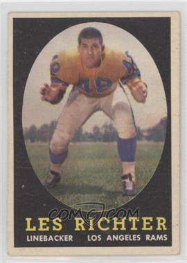 1958 Topps - [Base] #105 - Les Richter