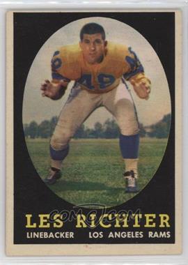 1958 Topps - [Base] #105 - Les Richter