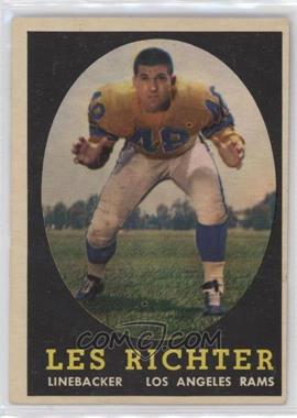 1958 Topps - [Base] #105 - Les Richter