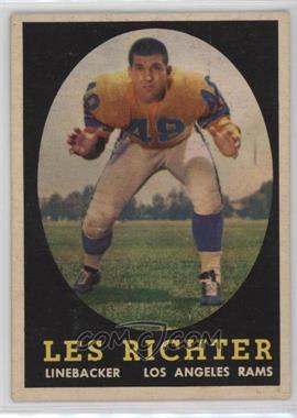 1958 Topps - [Base] #105 - Les Richter