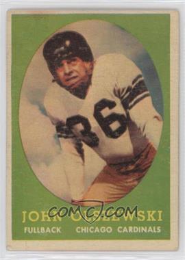 1958 Topps - [Base] #107 - Johnny Olszewski [Good to VG‑EX]