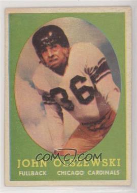 1958 Topps - [Base] #107 - Johnny Olszewski